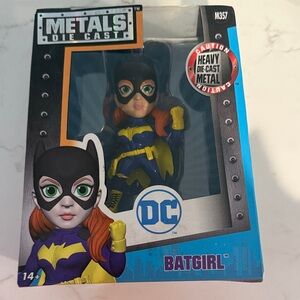 DC Metals Die-Cast Batgirl Figure - Black, Yellow, Blue